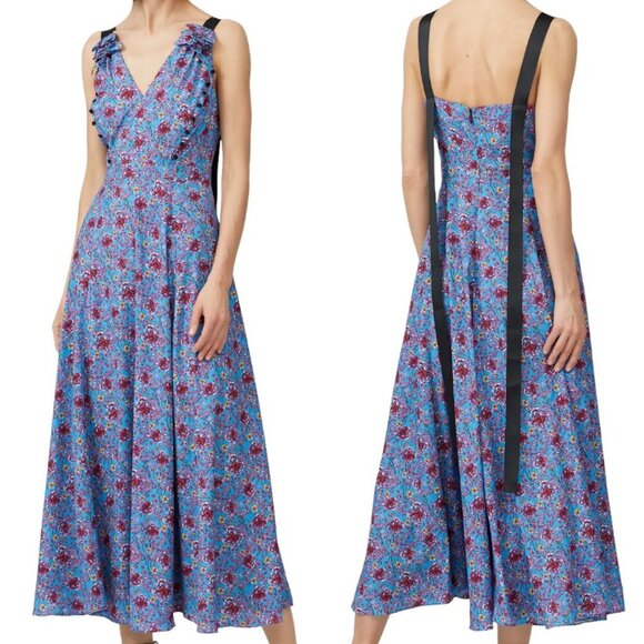 Prabal Gurung Collective chiffon maxi dress - Picture 1 of 15